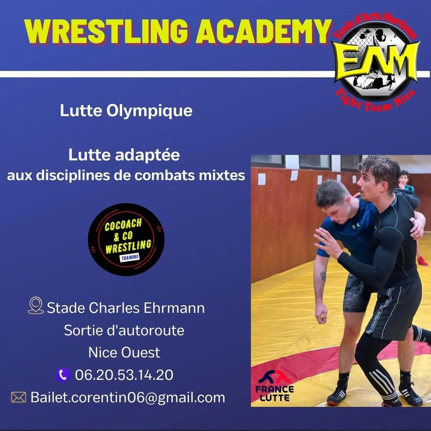 Cocoach Wrestling Academy - Stade Charles Ehrmann - Nice Ouest